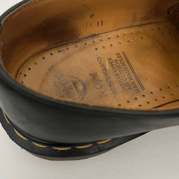 Doc Martens Size 11 Black 1461 Gibson Oxfords - Picture 7 of 7